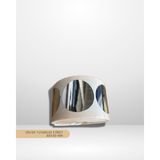 PARLAK METALİZE SİLVER YUVARLAK KESİM ETİKET STİCKER 40x40mm(4CM) 1000 Adet