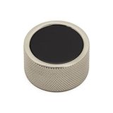 Parlak Nikel Renkli 40 mm Tek Delikli Kulp - 1BW-Beyaz - Ahşap