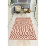Parlak Parlak Kadife Kumaş Dijital Baskı Etnik Desenli Dot Kaymaz Tabanlı Halı Kumaş Dijital Baskı Dot Kaymaz Tabanlı Mutfak Halısı H0003 Renkli 80 X 200