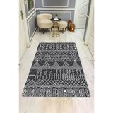 Parlak Parlak Kadife Kumaş Dijital Baskı Etnik Desenli Dot Kaymaz Tabanlı Halı Kumaş Dijital Baskı Dot Kaymaz Tabanlı Mutfak Halısı H0006 Renkli 180 X 280