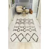 Parlak Parlak Kadife Kumaş Dijital Baskı Etnik Desenli Dot Kaymaz Tabanlı Halı Kumaş Dijital Baskı Dot Kaymaz Tabanlı Mutfak Halısı H0010 Renkli 200 X 300