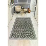 Parlak Parlak Kadife Kumaş Dijital Baskı Etnik Desenli Dot Kaymaz Tabanlı Halı Kumaş Dijital Baskı Dot Kaymaz Tabanlı Mutfak Halısı H0250 Renkli 180 X 280