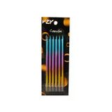Parlak Renkli Pasta Mumu 13 Cm
