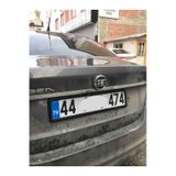 Parlak Siyah Çerçeveli Oto Plakalık Abs Plastik Esnek Piano Black Plakalık 2 Adet