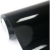 Parlak Siyah Yapışkanlı Kaplama Folyosu 122 CM X 1 MT