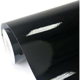 Parlak Siyah Yapışkanlı Kaplama Folyosu 61 CM X 3 MT