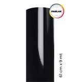 Parlak Siyah Yapışkanlı Kaplama Folyosu 61 CM X 9 MT