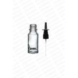 parlakcam 20ml Burun Spreyi Şişesi 20cc Nazal Burun Sprey Şeffaf Cam Şişe Kaliteli Siyah Sprey Şişesi 1 Adet