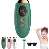 Parlaklık Ipl 2.0 — Birinci Sınıf Epilasyon Paketi, 999.990 Işık Atımı, 3 Katlı Güvenlik Sensörlü Ağrısız Lazer Epilasyon, Vücut, Yüz ve Bikini Için 2 Mod ve 5 Seviyeli Epilasyon (Yeşil)