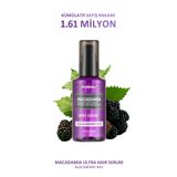 Parlaklık Sunan Besleyici Saç Serumu Kundal Macadamia Ultra Hair Serum 100ml (Blackberry Bay)