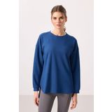 Parlament Yumuşak Dokulu O Yaka Rahat Form Kadın Tunik Sweatshirt - 97305