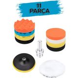 Parlatıcı Araç Pasta Cila Sünger Pedi Seti 11 Parça, 115 mm - Seçenek 1