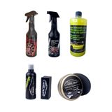 parlawax 5'li Set Krem C.+Hızlı C.+Şampuan+Lastik P.+Demir Tozu