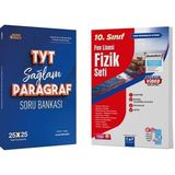 Parlayan Projeler Çap Yayınları 10.sınıf Fen Lisesi Fizik Fasikül Seti ve Paragraf Soru Bankası Hediye
