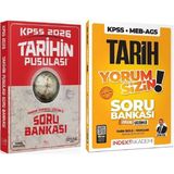 Parlayan Projeler Cba + Indeks 2026 Kpss Tarihin Pusulası + Yorum Sizin Soru Bankası 2 Li Set - Ismail Adıgüzel, Aydın