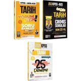 Parlayan Projeler Indeks Akademi 2026 Kpss Tarih Yorum Sizin Soru Bankası + Çıkmış Sorular + 25 Deneme 3 Lü Set - Aydın Yüce