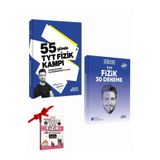 Parlayan Projeler Özcan Aykın 2026 TYT Fizik 30 Deneme ve 2026 YKS 55 Günde TYT Fizik Kampı Video Ders Takip Kitabı SET HEDİYELİ