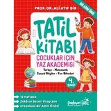 Parlayan Yıldız 4.Sınıf Tatil Kitabı - Çocuklar Için Yaz Akademisi