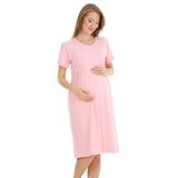 Parlingerie HAMİLE LOHUSA GECELİK PEMBE M PEMBE