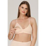 Parlingerie Pl Emzirme Sütyeni Penye Kapsız Ten - 80