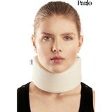 Parlo Ortopedik Sünger Boyunluk Ergonomik Servikal Boyun Desteği Hafif ve Hava Alabilen Tasarım - Krem