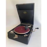 Parlophone Antika Çanta Gramofon 078