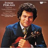 Parlophone Records Itzhak Perlman Royal Philharmonic Orchestra Lawrence Foster - Paganini: Violin Concerto No. 1 & Sarasate: Carmen Fantasy - Plak