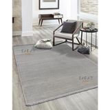 Parma Düz Gri Model Dokuma Halı Kilim Yolluk Salon Halısı Modern Dokuma - 100 x 150 cm