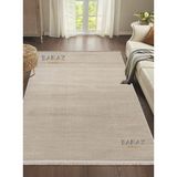 Parma Düz Vizon Model Dokuma Halı Kilim Yolluk Salon Halısı Modern Dokuma - 100 x 200 cm