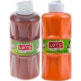 Parmak Boyası 250ML 2li Set (Kahve&turuncu)