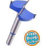 Parmak Freze Bıçağı 40 mm Ahşap - 1