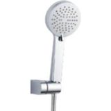 Parmak Izi Bırakmaz Inox, Mutfak ve Banyo Için Şık ve Dayanıklı Duş Başlığı ve Askısı - Seçenek 1