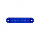 Parmak Lamba 6 Led'Li 100Mm 12V-24V Mavi - FR0173-B