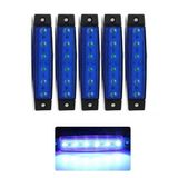 Parmak Led 12-24 Volt Çalışma Özelliği Su Geçirmez (5 Adet) Mavi