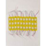 Parmak LED Lamba Amber Turuncu 3 LED 140 Lümen 12 Volt 10,lu