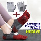 Parmaklı Yoga/Pilates Çorabı (Kaydırmaz)