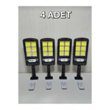 Parmend Life 4 adet HB-400 Solar Güneş Enerjili 120 Ledli 3 Modlu Hareket Sensörlü Su Geçirmez Lambası (2400MAH.)