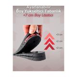 Parmend Life Ayarlanabilir Boy Yükseltici Tabanlık +7 cm Boy Uzatıcı Havalı Ayakkabı Tabanlığı Gizli Topuk