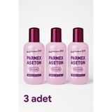 Parmex Aseton 200 ml Nar Çiçeği 3 adet