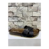 PARMİ ORTOPEDİK COMFORT ANATOMİK POLİ TABAN AĞAÇ KABUĞU DESENLİ SUYA DAYANIKLI EV İÇİ EV DIŞI MONTE KADIN TERLİK