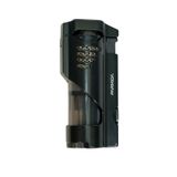 Parmida 3 Torch Pürmüz Delicili Siyah Metal Puro Çakmağı