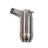 Parmida 3 Torch Pürmüz Gümüş Masa Tipi Metal Puro Çakmağı