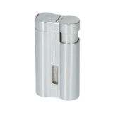 Parmida 3 Torch Pürmüz Gümüş Metal Puro Çakmağı - TR9200