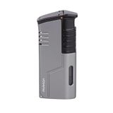 Parmida 3 Torch Pürmüz Gunmetal-Siyah Metal Puro Çakmağı
