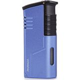 Parmida 3 Torch Pürmüz Mor-Siyah Metal Puro Çakmağı