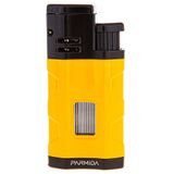 Parmida 3 Torch Pürmüz Sarı Puro Çakmağı - TR3483