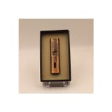 Parmida 3 Torch Pürmüz Sehpalı Gövdesi Deri Bronz Metal Puro Çakmağı