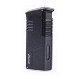 Parmida 3 Torch Pürmüz Siyah Metal Puro Çakmağı - TR7862
