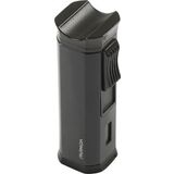Parmida 3 Torch Pürmüz Siyah Metal Puro Çakmağı