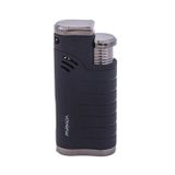 Parmida 3 Torch Pürmüz Siyah Puro Çakmağı - TR5951